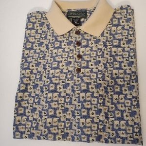 J McLaughlin Vintage Polo Shirt Size M